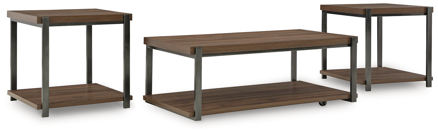 Juego de mesa auxiliar Trindwick (3 piezas)