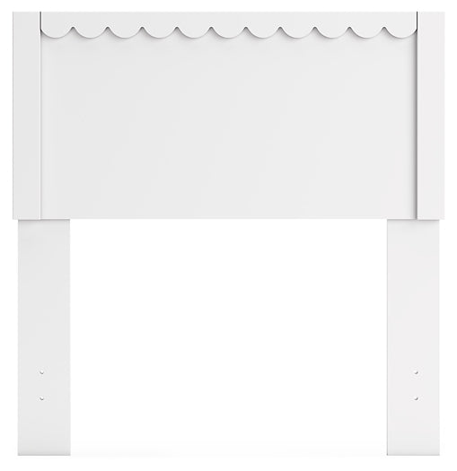 Hallityn Panel Headboard With Nightstand