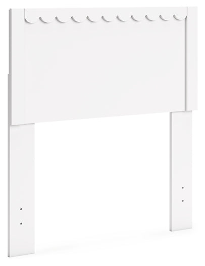 Hallityn Panel Headboard With Nightstand