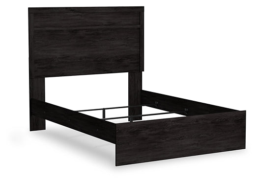 Belachime Panel Bed With Mirrored Dresser, Chest And 2 Nightstands