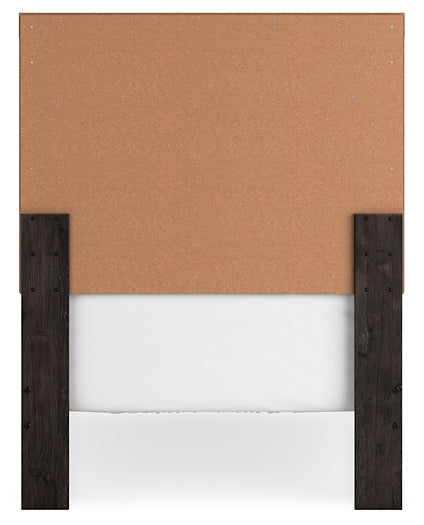 Belachime Panel Bed With Nightstand