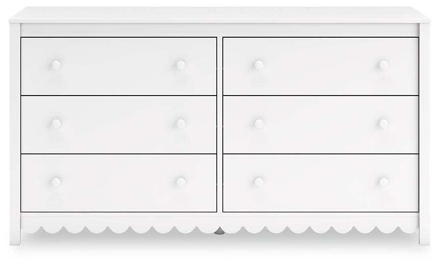 Hallityn Panel Platform Bed With Dresser And Nightstand