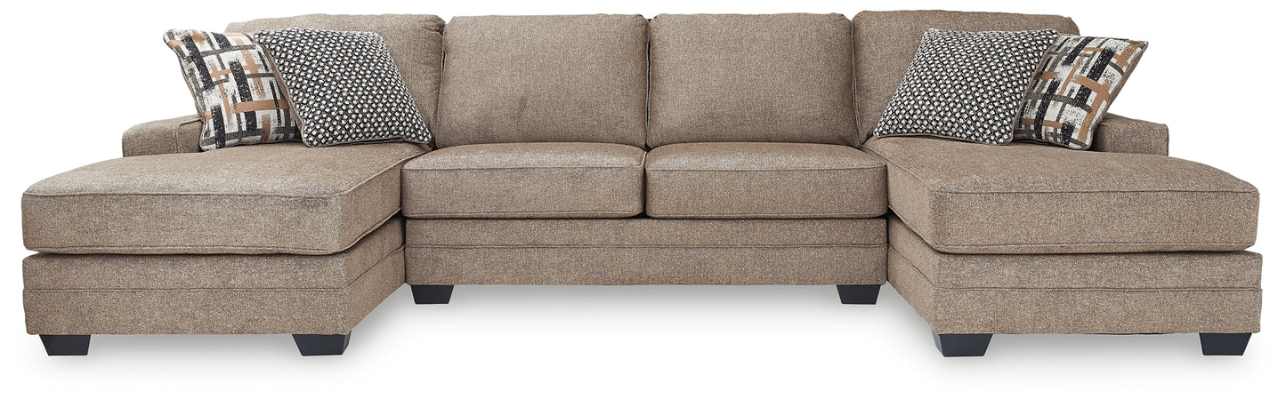 Seccional de 3 piezas con chaise longue Cannonbrook