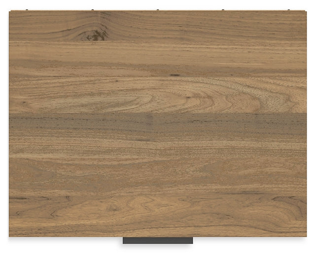 Deanlow Platform Panel Bed With Nightstand