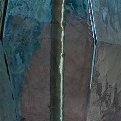 Lámpara de mesa de cristal de sebo (1 unidad)