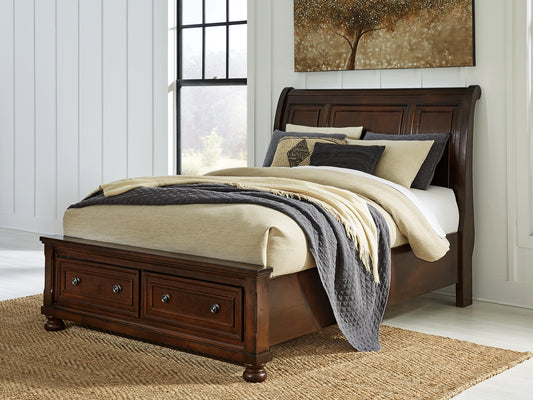 Porter Sleigh Storage Bed