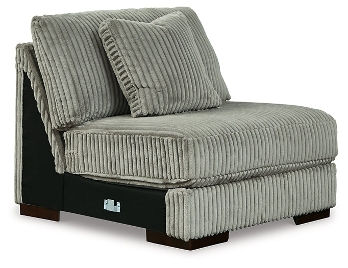 Seccional Lindyn de 3 piezas con chaise longue doble