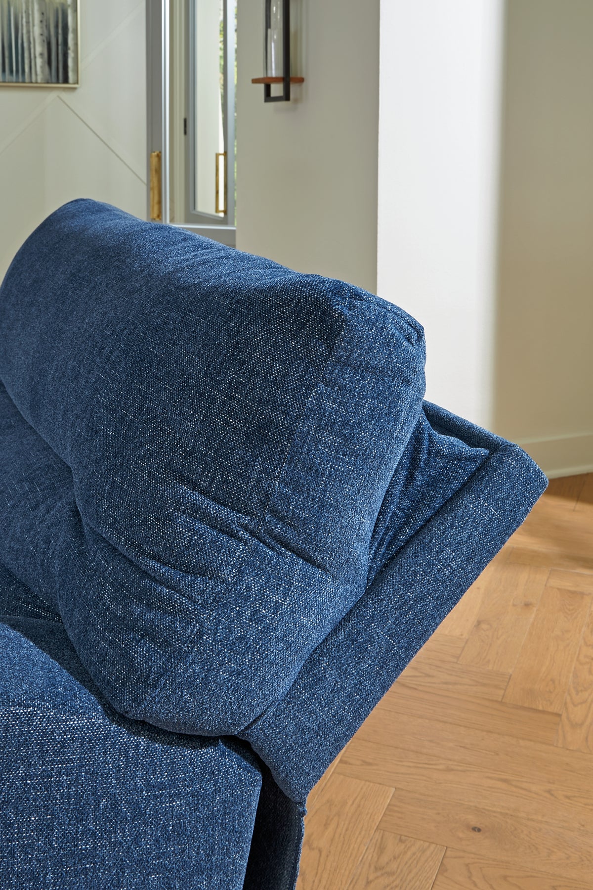 Sofá seccional reclinable eléctrico de 3 piezas con chaise longue Acklen Place