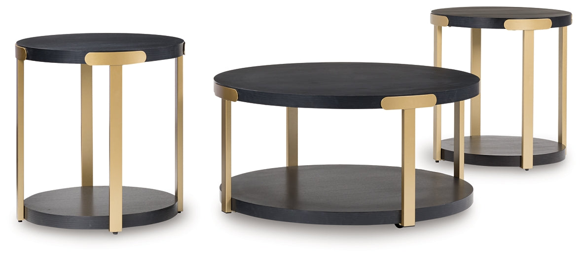 Juego de mesa auxiliar Shylore (3 piezas)