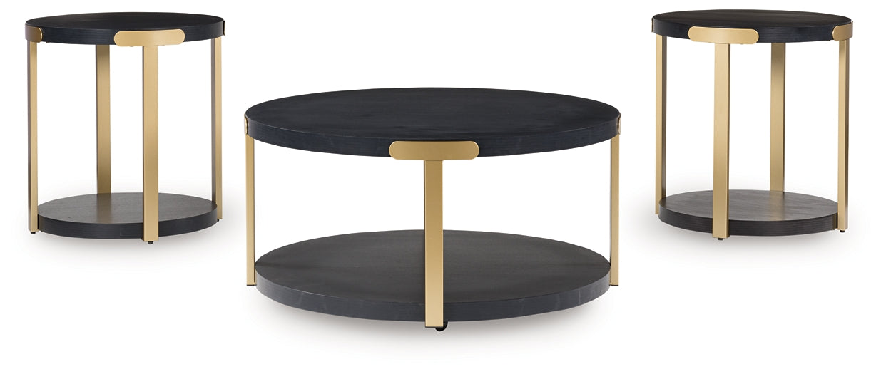 Juego de mesa auxiliar Shylore (3 piezas)
