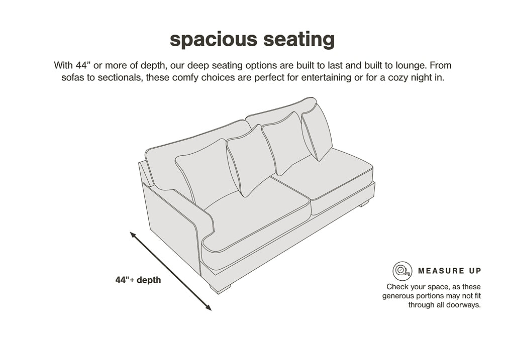Loveseat seccional de dos piezas Regent Park
