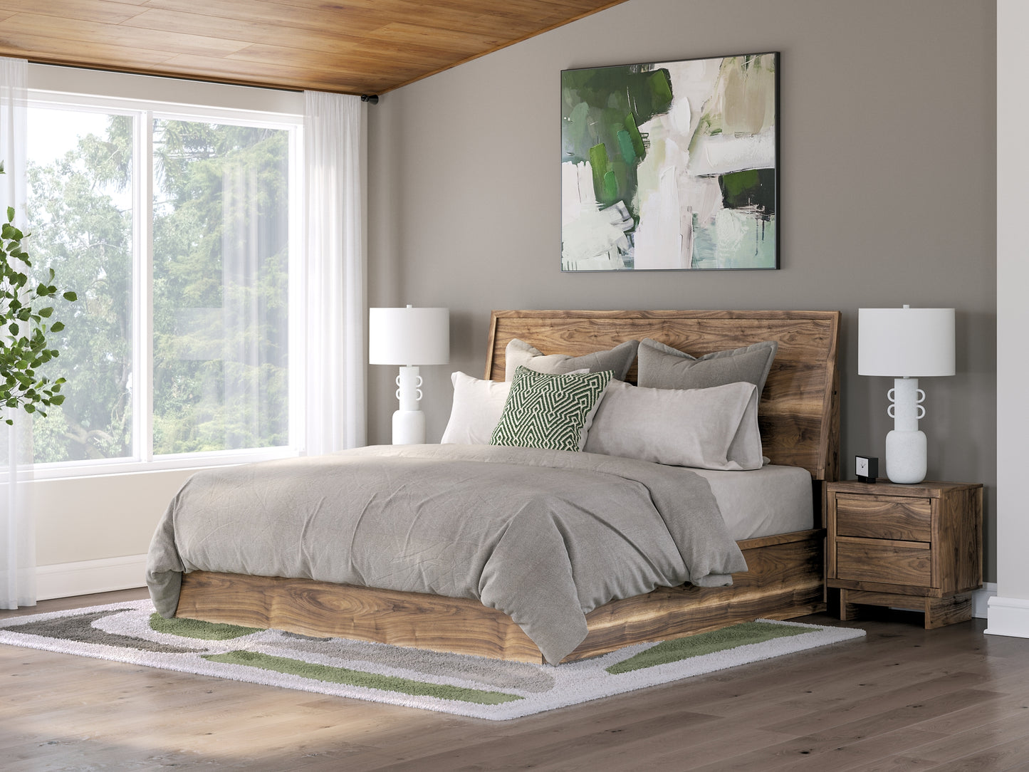 Chirason Panel Bed