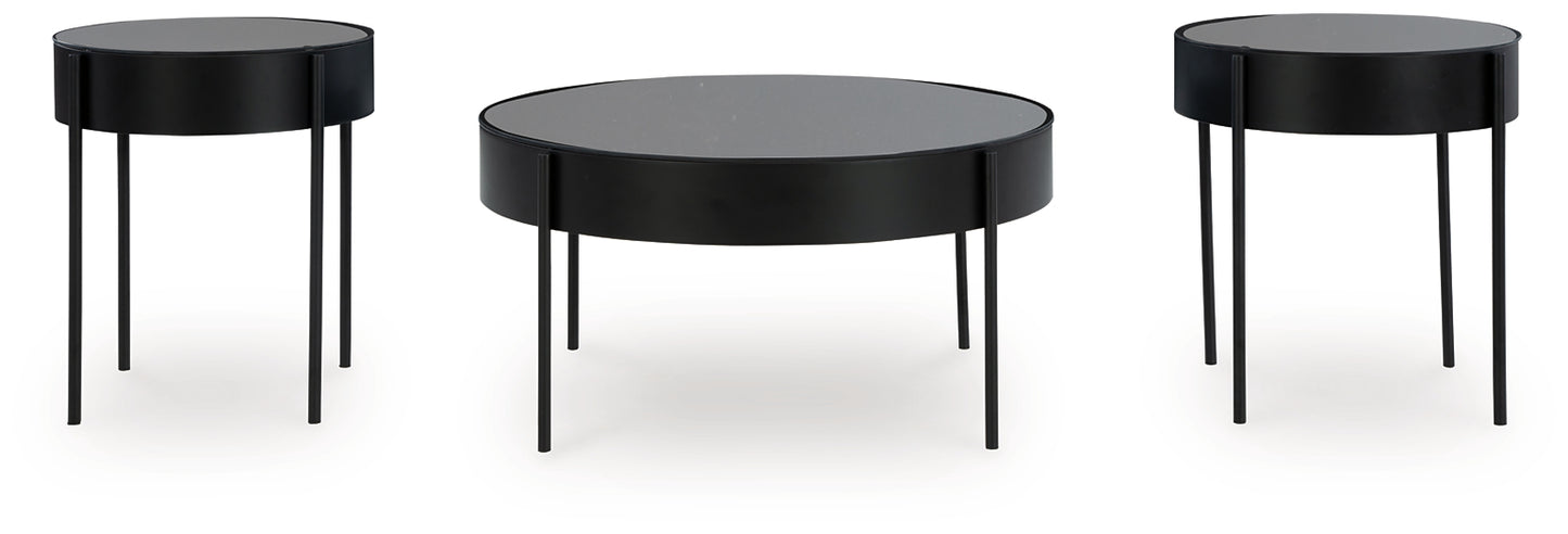 Juego de mesa auxiliar Ardoline (3 piezas)