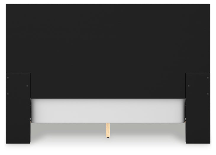 Londer Panel Bed With Mirrored Dresser, Chest And 2 Nightstands