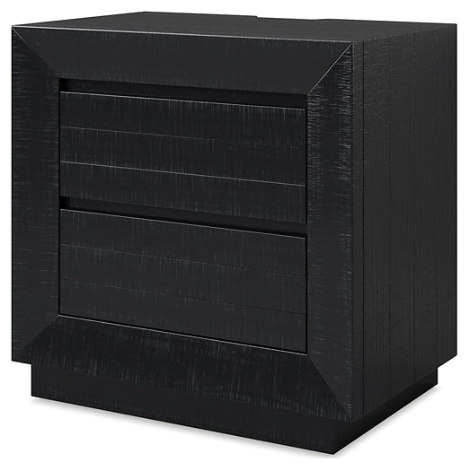 Londer California Panel Bed With Mirrored Dresser, Chest And 2 Nightstands
