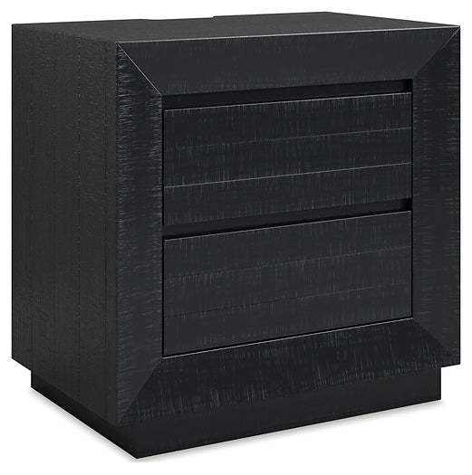 Londer California Panel Bed With Mirrored Dresser, Chest And 2 Nightstands
