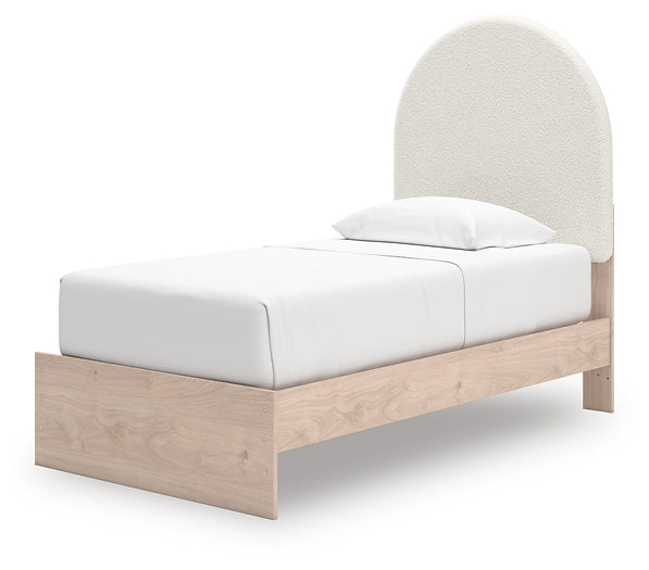 Arloster Upholstered Panel Bed With Storage