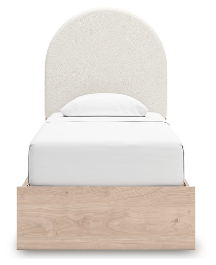 Arloster Upholstered Panel Bed With Storage