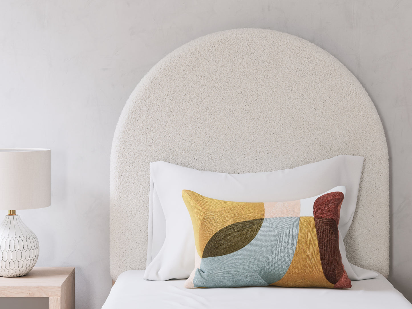 Arloster Upholstered Panel Bed
