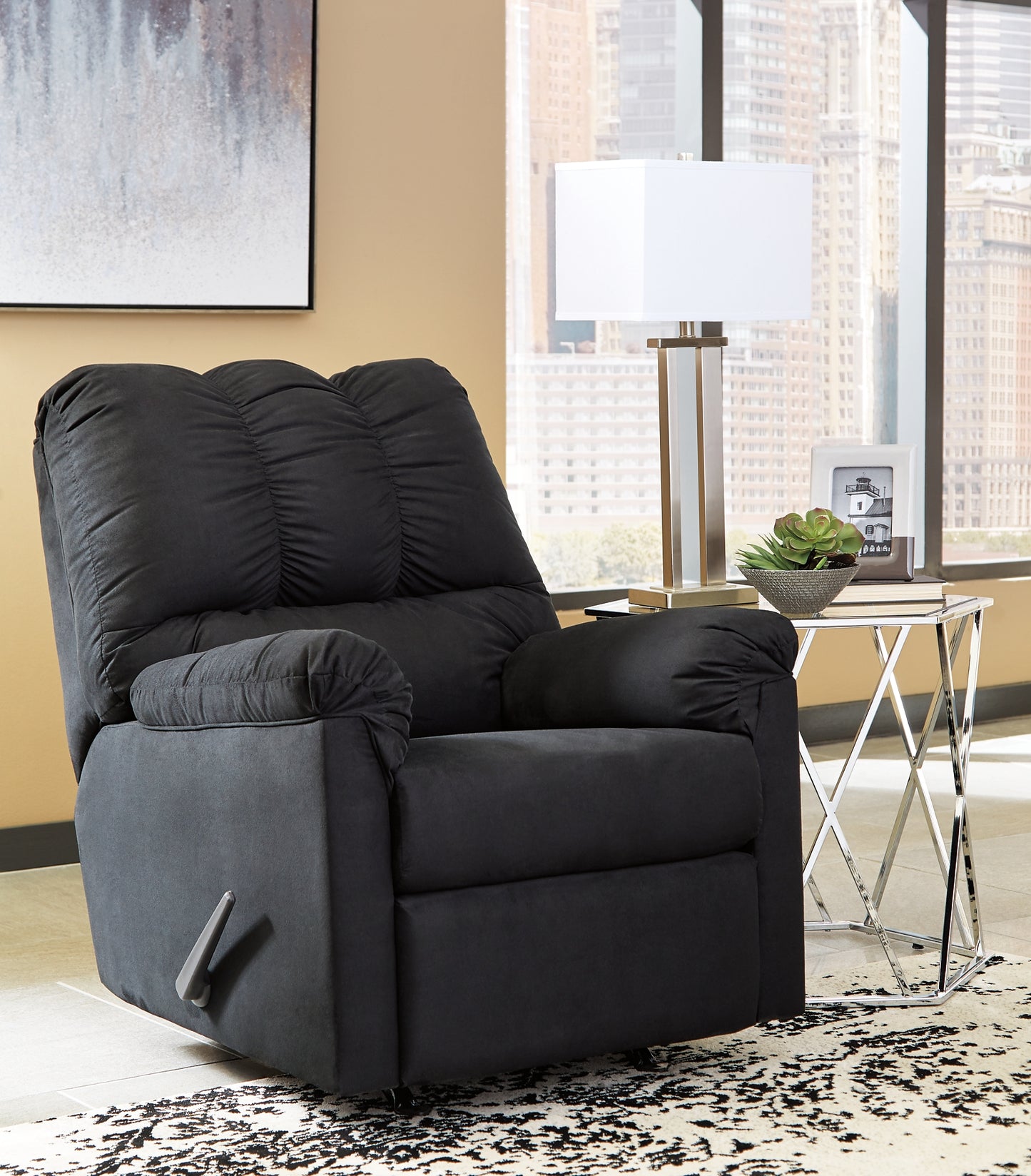 Sillón reclinable mecedor Darcy
