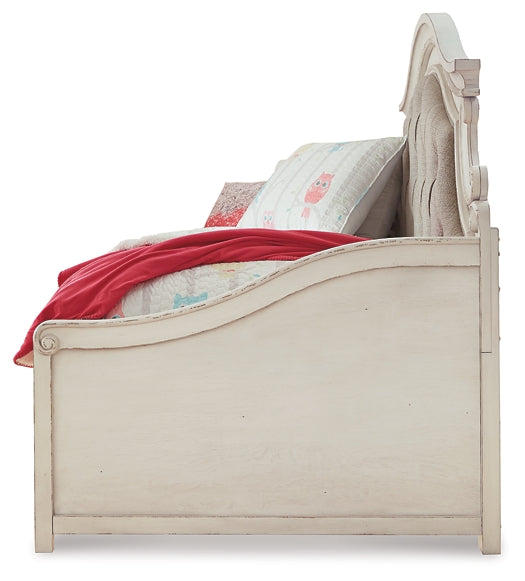 Cama de día Realyn con 1 cajón grande de almacenamiento
