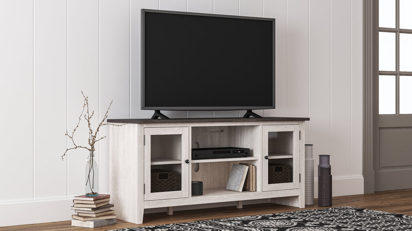 Soporte para TV LG Dorrinson con opción de chimenea