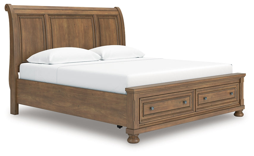 Feddinger Storage Sleigh Bed