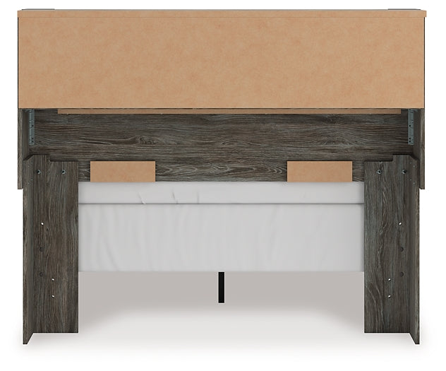 Frandern Bookcase Panel Bed