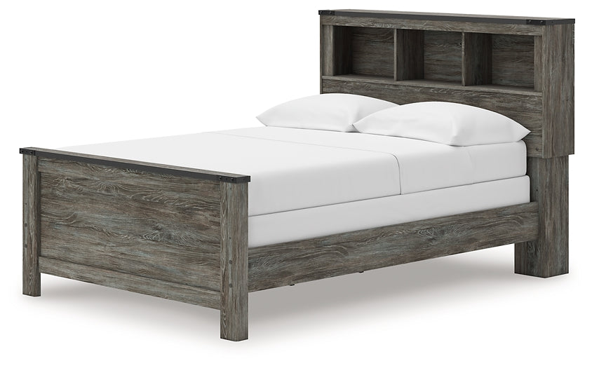 Frandern Bookcase Panel Bed
