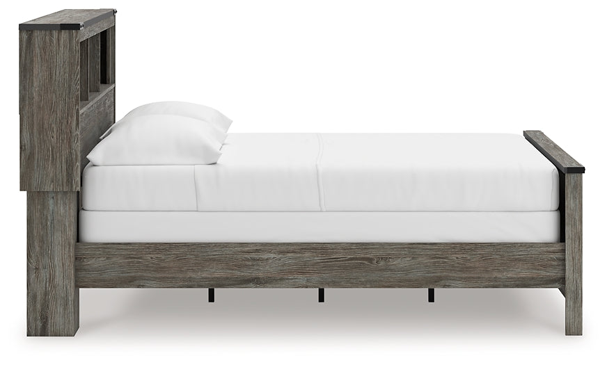 Frandern Bookcase Panel Bed
