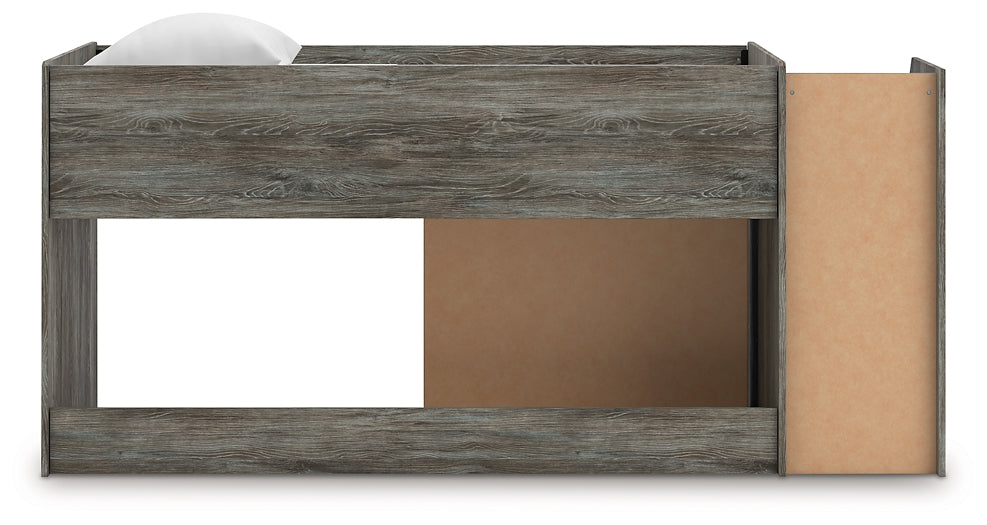 Frandern Loft Bed With Drawer Storage