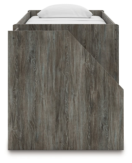 Frandern Loft Bed With Drawer Storage