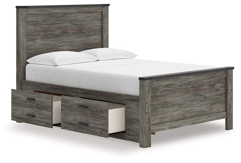 Frandern Panel Bed With Storage