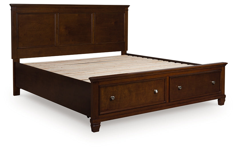 Danabrin California Panel Storage Bed