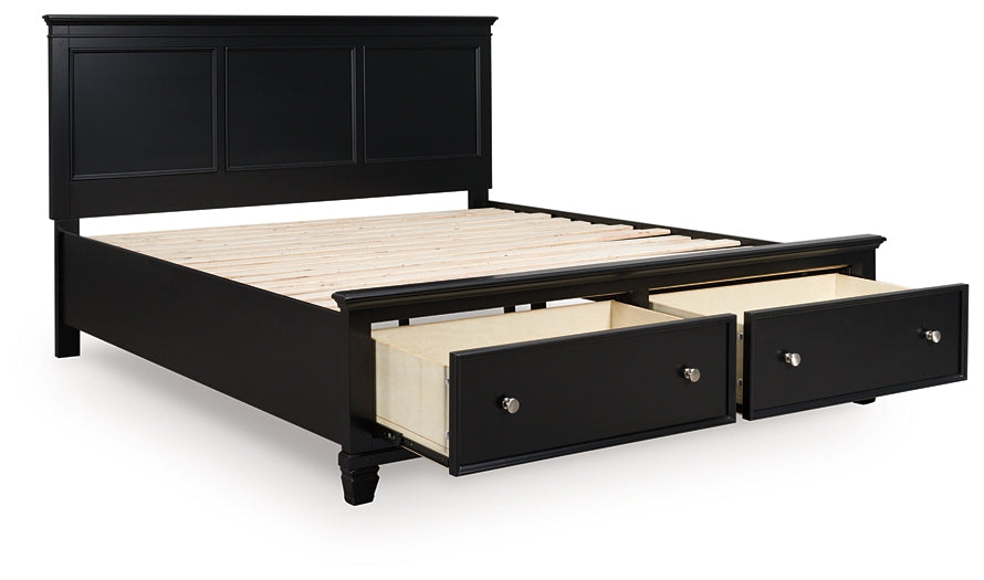 Lanolee California Panel Storage Bed