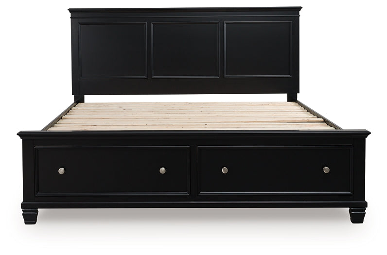 Lanolee California Panel Storage Bed