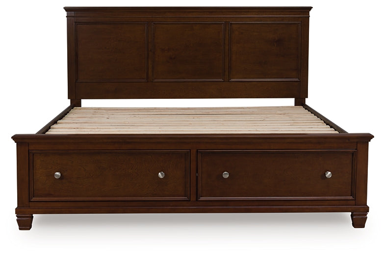 Danabrin California Panel Storage Bed