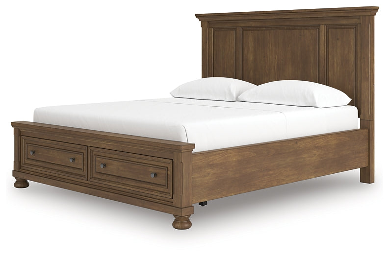 Feddinger California Panel Storage Bed