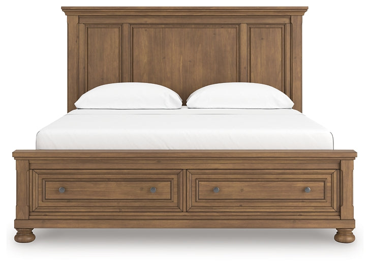 Feddinger California Panel Storage Bed