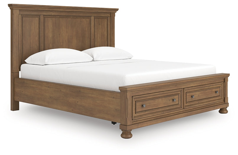 Feddinger California Panel Storage Bed