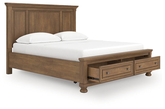 Feddinger California Panel Storage Bed