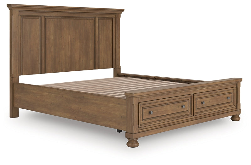 Feddinger California Panel Storage Bed