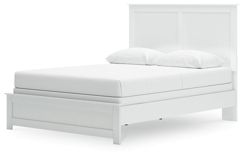Bostwick Shoals Panel Bed With Mirrored Dresser, Chest And Nightstand