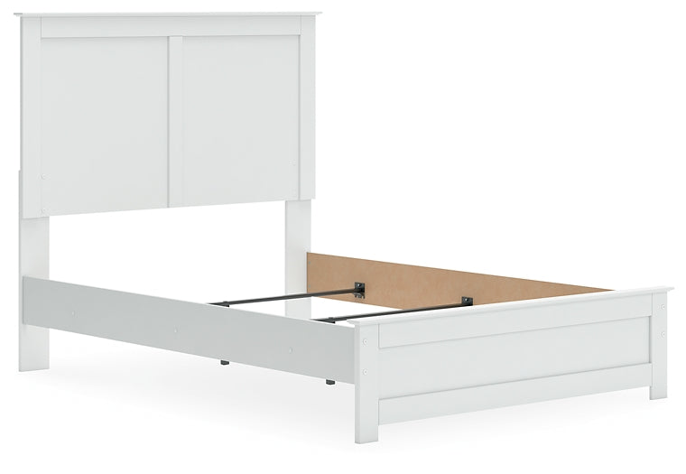 Bostwick Shoals Panel Bed With Mirrored Dresser