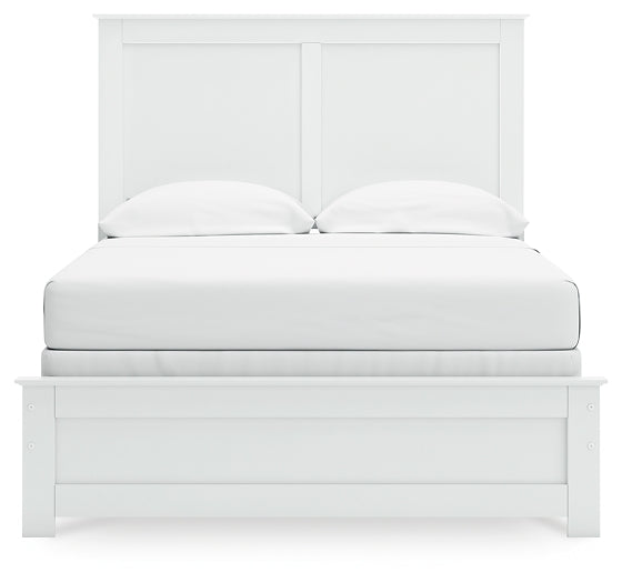 Bostwick Shoals Panel Bed With Mirrored Dresser