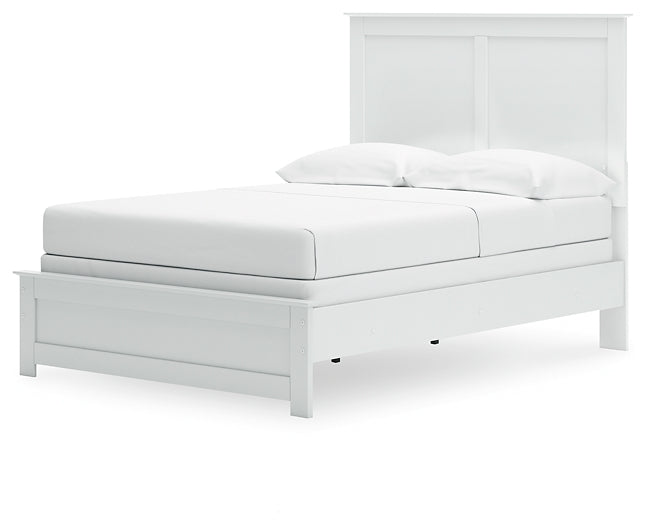 Bostwick Shoals Panel Bed With Mirrored Dresser