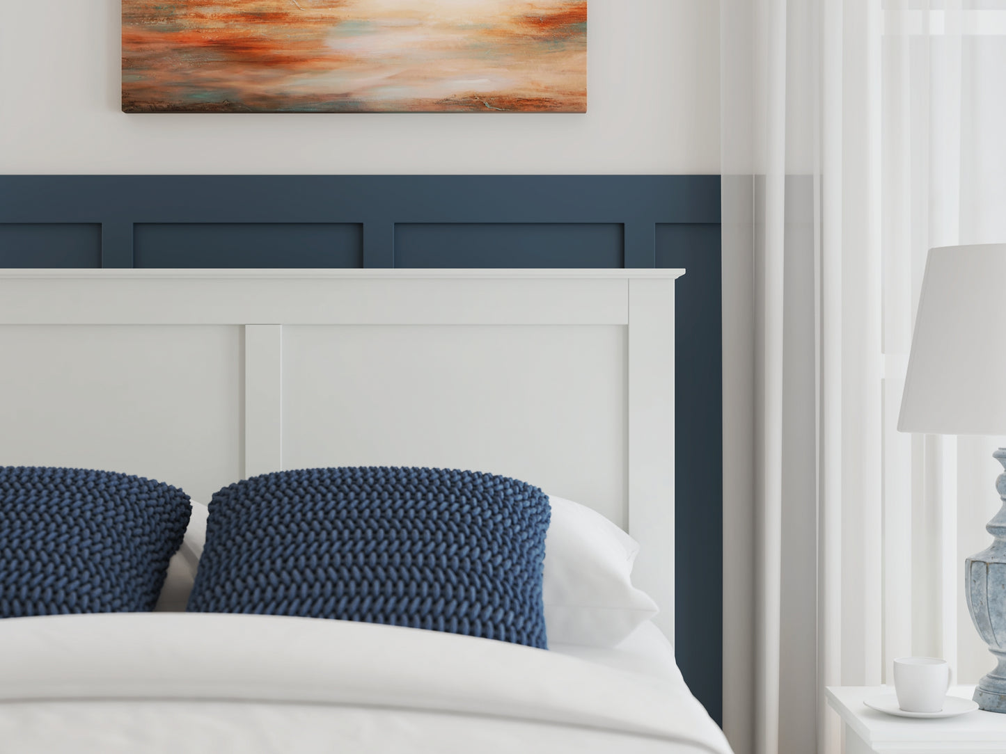 Bostwick Shoals Panel Bed With Mirrored Dresser