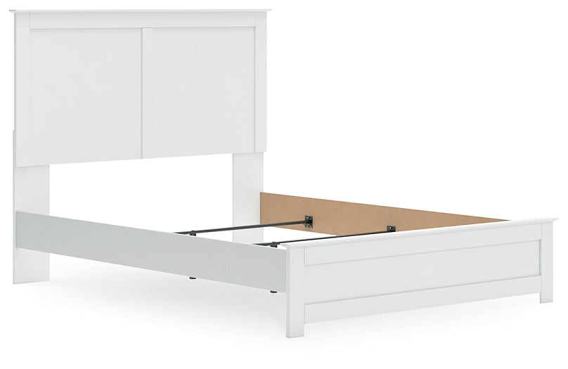 Bostwick Shoals Panel Bed With Mirrored Dresser