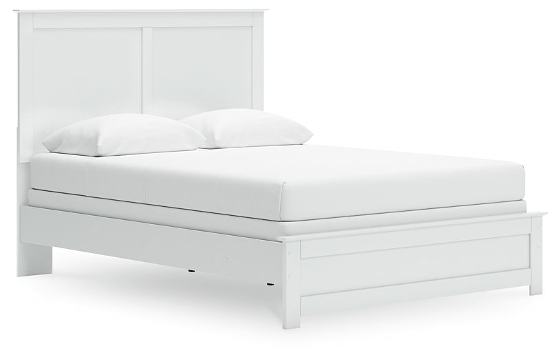Bostwick Shoals Panel Bed With Mirrored Dresser