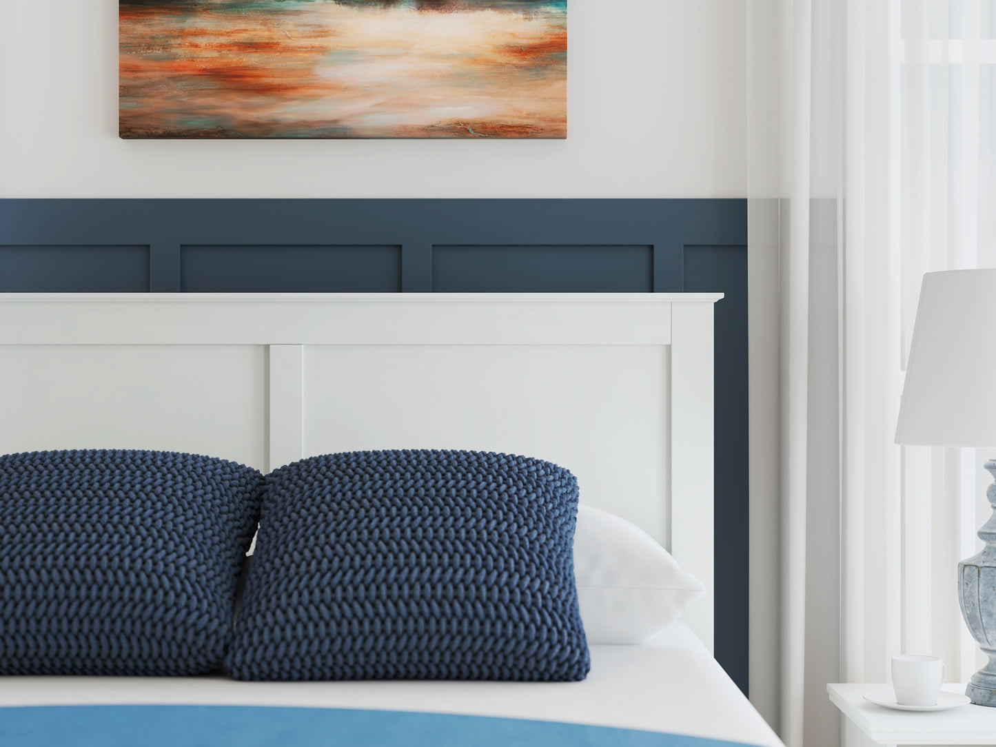 Bostwick Shoals Panel Bed With Mirrored Dresser